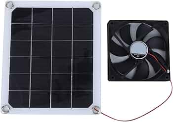 Amazon | ソーラーファン 車用 換気扇 ソーラー式換気ファン 太陽光